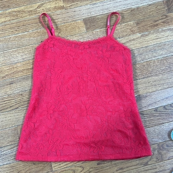 ELLE Women's Red Tank Top Size S - Picture 8 of 11
